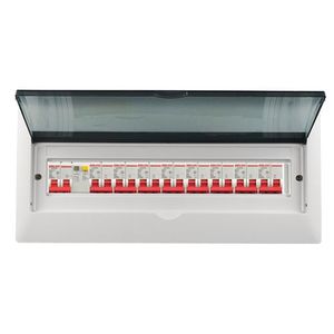 <span class=keywords><strong>Caja</strong></span> <span class=keywords><strong>de</strong></span> Distribución Empotrada PZ30 <span class=keywords><strong>de</strong></span> 12/18/24 Vías, 63A, Certificación CCC, <span class=keywords><strong>Caja</strong></span> <span class=keywords><strong>de</strong></span> <span class=keywords><strong>Fusibles</strong></span> Transparente con Bloqueo Híbrido <span class=keywords><strong>para</strong></span> - Product Image 2