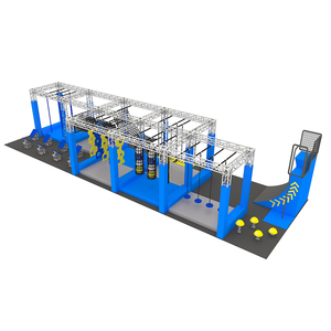 Nouveau style, grand équipement d'exercice commercial, parcours de ninja warrior intérieur pour enfants et adultes - Product Image 1