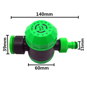 Temporizador de riego mecánico de plástico, Conector de grifo, controlador de riego de jardín agrícola, temporizador de agua - Product Image 2