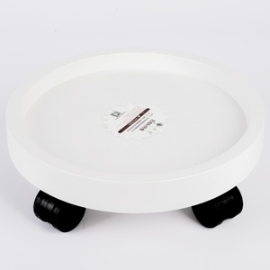 Macetas Rodantes Modernas de Plástico para Jardín con Ruedas, Soporte Ligero Antideslizante para Macetas, para Plantas Pesadas - Product Image 1
