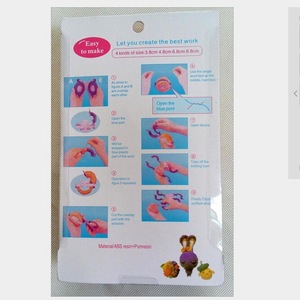<strong>Pompom</strong> <strong>Maker</strong> for Fluff Ball DIY Weaver Needle Wool Knitting Craft Tool Set 4 Size - Product Image 5