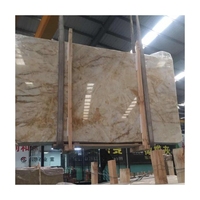 Marbre onyx beige jaune de qualité supérieure UnionStone, poli, avec des veines dorées, pour les comptoirs de salle de bain et de cuisine et les carreaux de sol
