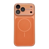 Coque antichoc souple mate en silicone liquide pour iPhone 17 16 15 Pro Max 17 Pro avec protection magnétique de l'objectif