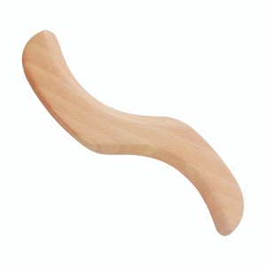 Wooden Guasha Board, Fish Shape Facial <b>Massager</b>, Manual Face Lifting <b>Tool</b>, Skincare Scraper - Product Image 4