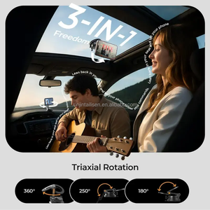 Lisen 2025 chân không từ điện thoại chủ nhãn hút cup núi di động mạnh mẽ khung giá cho <span class=keywords><strong>Iphone</strong></span> 17 16 Bảng điều khiển kính chắn gió - Product Image 5