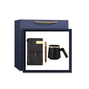 OEM Luxury Tea <b>Mug</b> A6 Notebook Wood Pen Business Gift Customized Men Gift Box Set - Product Image 4
