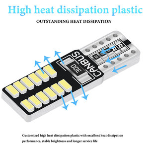 T10 24smd <span class=keywords><strong>194</strong></span> 168 LED สีขาวไม่มีกระแสคงที่หลอดไฟ LED ภายในรถยนต์ใหม่ล่าสุด - Product Image 5