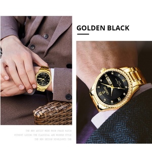 CHENXI Original Watch for Men Women Quartz Golden Full Steel Top Brand Men's Wrist Watch Waterproof <b>Clock</b> Watches - Product Image 6