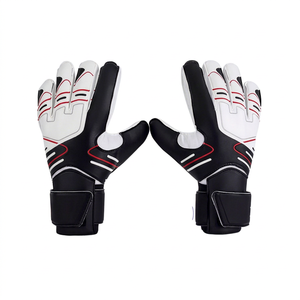 Gants de gardien de but de football/soccer sur mesure, matériau PU/latex, logo/couleur/taille personnalisables, unisexe, sécurité pour les sports d'équipe - Product Image 1