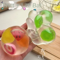 Jouet anti-stress en caoutchouc souple en forme de fruit, best-seller transfrontalier, moulable DIY pour adultes