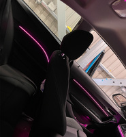 Éclairage d'ambiance dynamique OEM 64 couleurs pour BMW F22 F23 M240i Série 2 2013-2019, mise à niveau de l'éclairage LED intérieur de la voiture