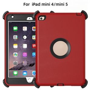 เคสกันกระแทก TPU+PC สำหรับ iPad Mini 2 3 4 5 6 <span class=keywords><strong>9</strong></span>.7 7 8 <span class=keywords><strong>9</strong></span> 10.2 10 11 10.<span class=keywords><strong>9</strong></span> นิ้ว พร้อมฟิล์มกันรอย<span class=keywords><strong>หน้า</strong></span><span class=keywords><strong>จอ</strong></span> PVC สี<span class=keywords><strong>ด</strong></span>ำ แบบคลิปหลัง - Product Image 4