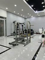 DINUO Rack de musculation gain de place, banc réglable multi-positions avec support de barre et presse à jambes pour l'entraînement de force