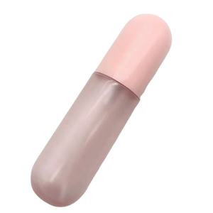 Venta al por mayor 60ml/80ml cápsula Rosa PET botella de plástico bomba de loción para champú desmaquillador crema de manos aceites de masaje pelucas rubor - Product Image 5