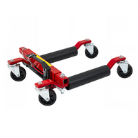 Chariot de manutention hydraulique robuste pour voitures, capacité de 1650 lb par unité, avec roues pivotantes, élévateur de pneus, outils de réparation de pneus, ajustement universel, pour garage et stockage