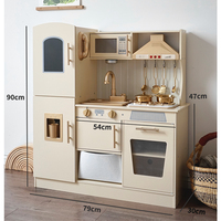 Juego de Cocina de Madera para Niños, Juguete de Cocina de Simulación, Juguetes Educativos Montessori para Jugar a Roles, Venta al por Mayor OEM ODM