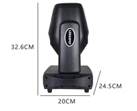 100W haute luminosité RGBW LED tête mobile DJ Spot DMX Disco KTV Bar éclairage de fête Lyre Gobo Mobile Projection éclairage rotatif