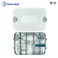 Kit d'instruments orthopédiques ALPS-S pour animaux de compagnie, instruments chirurgicaux vétérinaires pour la reconstruction des fractures osseuses chez le chien, le chat et autres animaux.