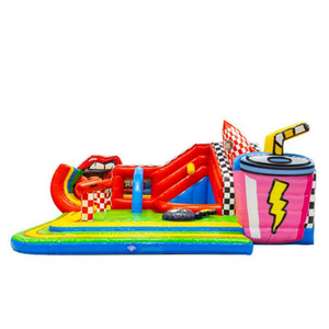 Toboggan aquatique gonflable extérieur, <span class=keywords><strong>attraction</strong></span> de parc aquatique pour événements et festivals estivaux, espace super coloré - Product Image 4