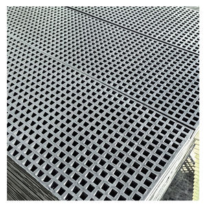 다양한 색상 성형 유리 섬유 격자 플랫폼 산책로 바닥 격자 Frp 돼지 Caillebotis 플라스틱을위한 유리 섬유 바닥 그릴 - Product Image 1