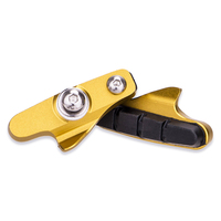 Plaquettes de frein ZTTO pour vélo de route, calibre C, plaquettes en caoutchouc remplaçables, bloc de coque pour jantes en alliage d'aluminium, frein à roue à friction