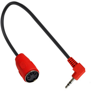 Adaptador de ángulo recto de cable de ruptura MIDI a TRS de 3,5mm para: Akai, <span class=keywords><strong>Korg</strong></span> Line6 LittleBits - MPC Studio Touch MPX8 <span class=keywords><strong>Electribe</strong></span> 2 - Product Image 3
