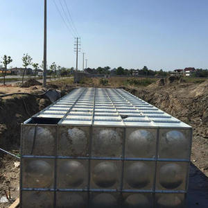 Tanque de Agua Industrial Cuadrado Compacto de Acero Inoxidable SS316 Atornillado - Product Image 4