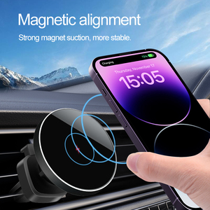 Chargeur sans fil de support de téléphone de voiture magnétique de charge rapide 15W avec le support de voiture pour le OJD-108 de série d'<span class=keywords><strong>iPhone</strong></span> 12-17 - Product Image 4