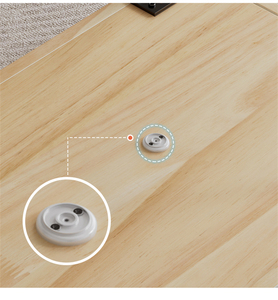 Table basse de salon moderne et intelligente avec chargeur USB sans fil, haut-parleur <span class=keywords><strong>HIFI</strong></span> et rangement, plateau en métal, ensemble central pour canapé - Product Image 4