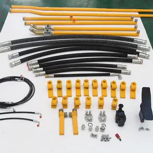 Hydraulic Hammer Piping Kit PC200-7 PC200-8 Completed Hydraulic Breaker Piping System With Pedal