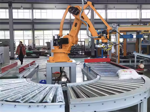 Automatic <strong>Robot</strong> Palletizer Industrial Palletizing <strong>Robot</strong> Palletizer For 20-25kg Bag Packaging Reliable For Small Tasks - Product Image 5