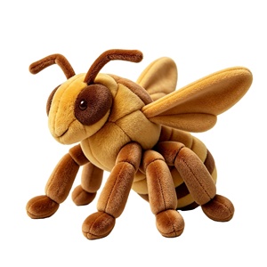 Juguete de Peluche Realista de Avispa de Papel Europea, Personalizado OEM ODM, Insecto de Peluche Realista, Recuerdo de Zoológico o Museo, Actividad Educativa - Product Image 1