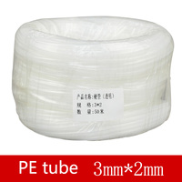 Tabung Tinta Printer Inkjet Eco Solvent Tahan UV 50m/Roll Pipa Tinta 3*2MM