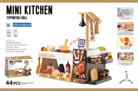 Nouveau design : Jouets de cuisine d'imitation, ensemble de cuisine, jouets de cuisson, aliments qui changent de couleur, restaurant de restauration rapide, table à manger, maison de jeu