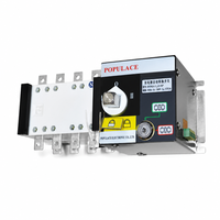 Commutateur de transfert automatique électronique triphasé/monophasé 100A-2500A ATS 4P100A AC/DC pour chargeur ATS