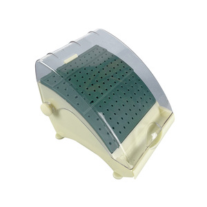 Dental Consumables Oral Cleaning <b>Box</b>, High and Low Speed Burs Storage, 142-hole Drawer-type Curved <b>Box</b>, Medical Use - Product Image 5