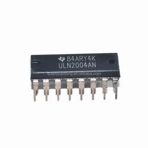 Chip IC transistor ULN2004AN ULN2004 DIP-16 en línea, nuevo y original