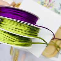 E-Magic cordon en nylon macramé de 2mm étanche noeud chinois corde coréenne pour sacs vêtements chaussures textiles de maison vente en gros