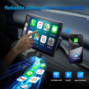 Hộp <span class=keywords><strong>mini</strong></span> thông minh 2 trong 1 không dây di động Carplay Dongle Bộ chuyển đổi tự động <span class=keywords><strong>Android</strong></span> plug-and-play có dây bảo hành 1 năm - Product Image 6