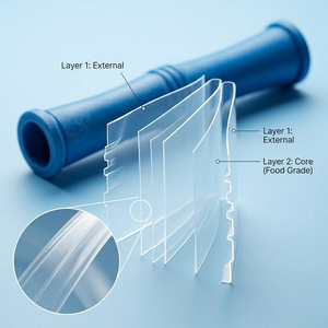 Pellicola <span class=keywords><strong>Estensibile</strong></span> Trasparente Morbida per Alimenti con Design a Maniglia per Imballaggio <span class=keywords><strong>Alimentare</strong></span> e Avvolgimento Industriale - Product Image 5