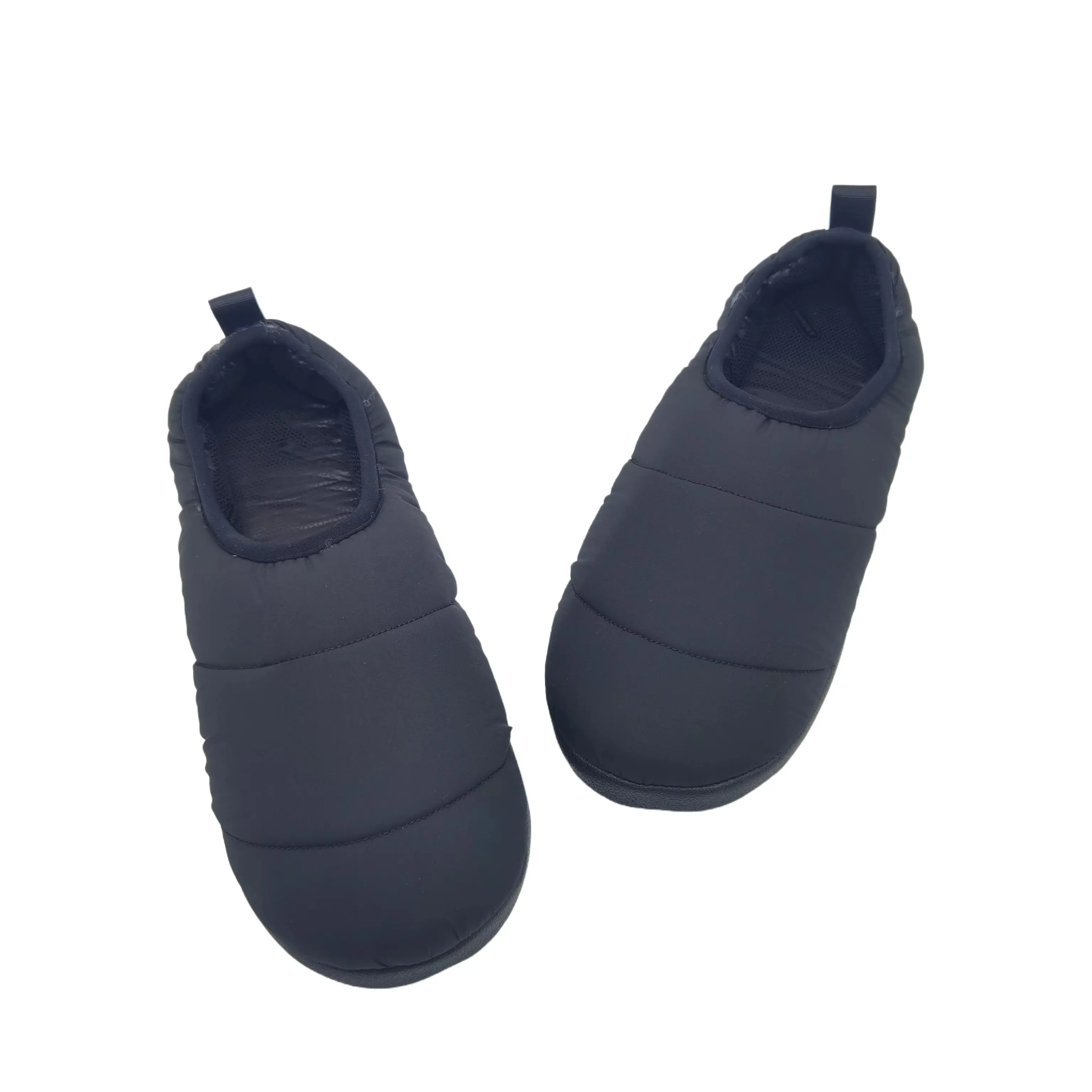OEM sandal wanita memori busa nyaman Slip-on sepatu rumah CYMK cetak logo dalam ruangan anti-selip sol karet sandal