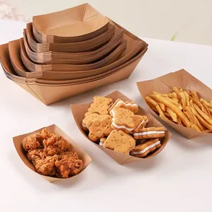<span class=keywords><strong>KING</strong></span> GARDEN - Cajas Desechables Plegables para Llevar Comida, para Pollo Frito, Sushi y Bocadillos - Papel Recubierto con Laminado Mate - Product Image 4