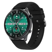 Montre connectée T30 1,43 pouces pour femmes, écran AMOLED élégant, surveillance continue du rythme cardiaque, surveillance de l'oxygène sanguin (SpO2), alerte de fréquence cardiaque élevée, IP67