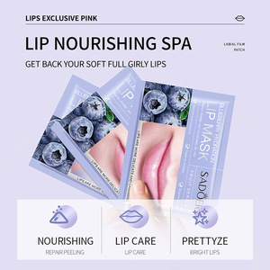 SADOER 2025 New Fruit Extract Moist urizing Sheet Lippen pflege maske OEM ODM Nou rishing Dry Lip Schlaf maske - Product Image 4
