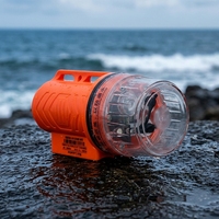 Localisateur de réseau AIS électrique marin RS-108M récent avec batterie rechargeable 4500 mAh et large plage de température (-20°C) ℃ ~+60 ℃   Dispositif anti-perte pour matériel de pêche