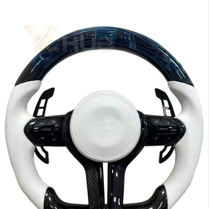 Volante de Fibra de Carbono de Nueva Generación <span class=keywords><strong>Serie</strong></span> M para F10 F11 F15 F20 F22 F30 F32 F33 F32 F36 X1 X2 X3 X4 X5 X6 - Product Image 4