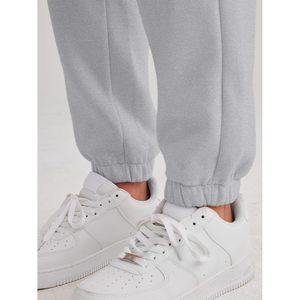 2025 femmes taille moyenne hiver décontracté Baggy polaire doublé pantalons de survêtement taille haute Joggers avec poches mode vêtements de sport - Product Image 3