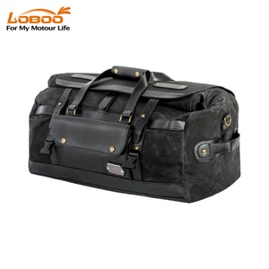 Sacoche de moto rétro LOBOO Radish, imperméable, pour voyages longue distance et courts séjours - Product Image 5