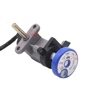 Xunying <b>Scooter</b> Motorcycle Electric Switch Cover Lock 113mm Stainless Steel Anti Theft Ignition Switch Full Vehicle Security - Product Image 2