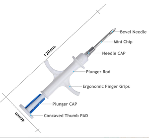 ペットの犬と猫のためのRFIDインプラントマイクロチップシリンジ134.2kHzプラスチック魚チップEm4305動物識別用ガラスタグ - Product Image 4